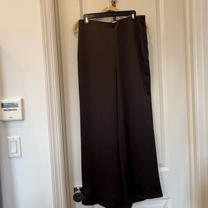 Vince Brown Satin Pant